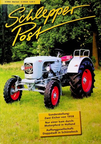 Deckblatt Schlepper Post (03/2002)